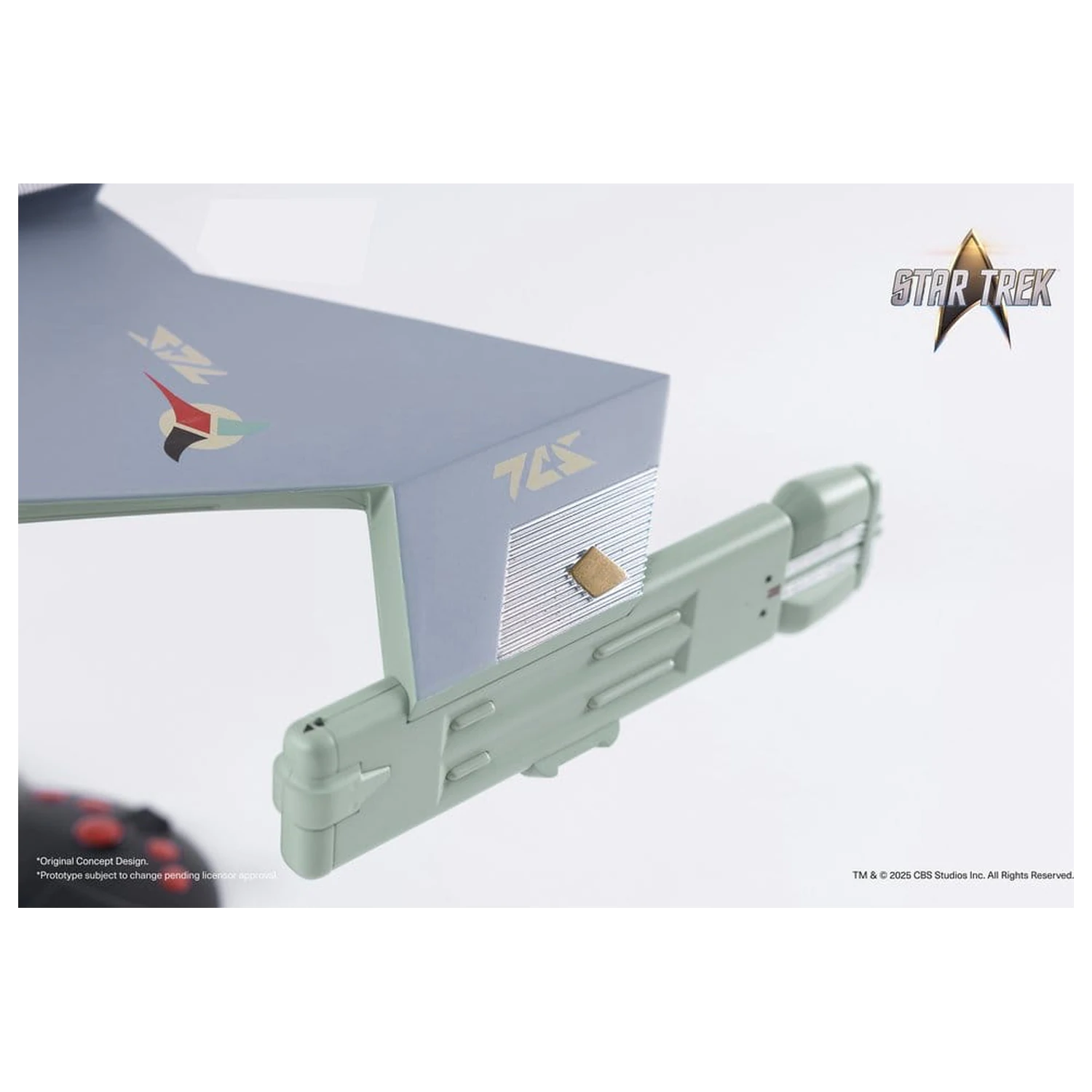 Star Trek TOS DieCast Nachbildung 1/350 Klingon D7 Battle Cruiser Original Concept Design heo EU Exclusive 66 cm Produktfoto