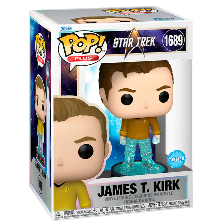 Star Trek Transporter Funko POP! Plus Movies Vinyl Figur Kirk 9 cm Produktfoto