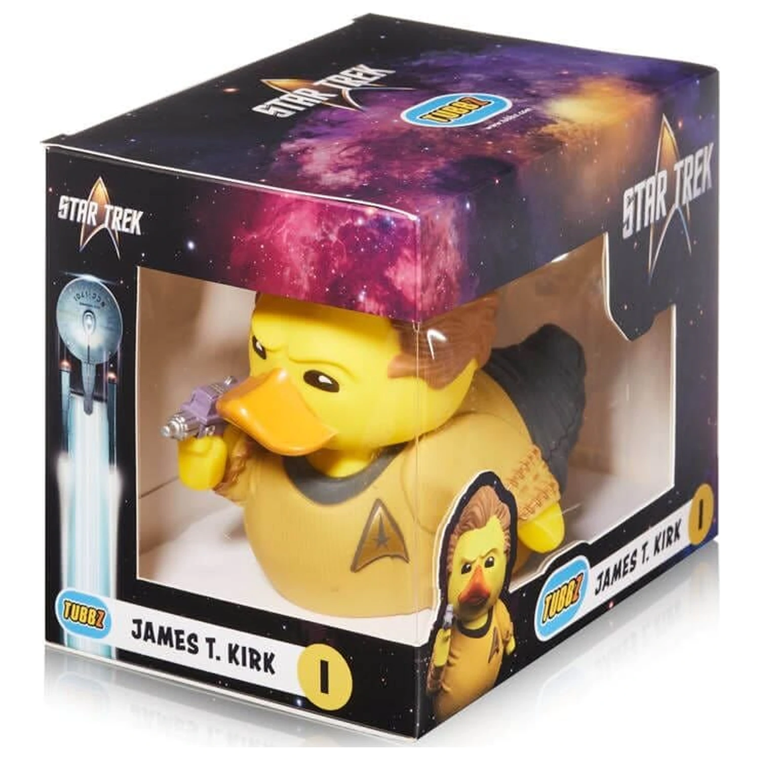 Star Trek Tubbz PVC Figur James T. Kirk Boxed Edition 10 cm Produktfoto