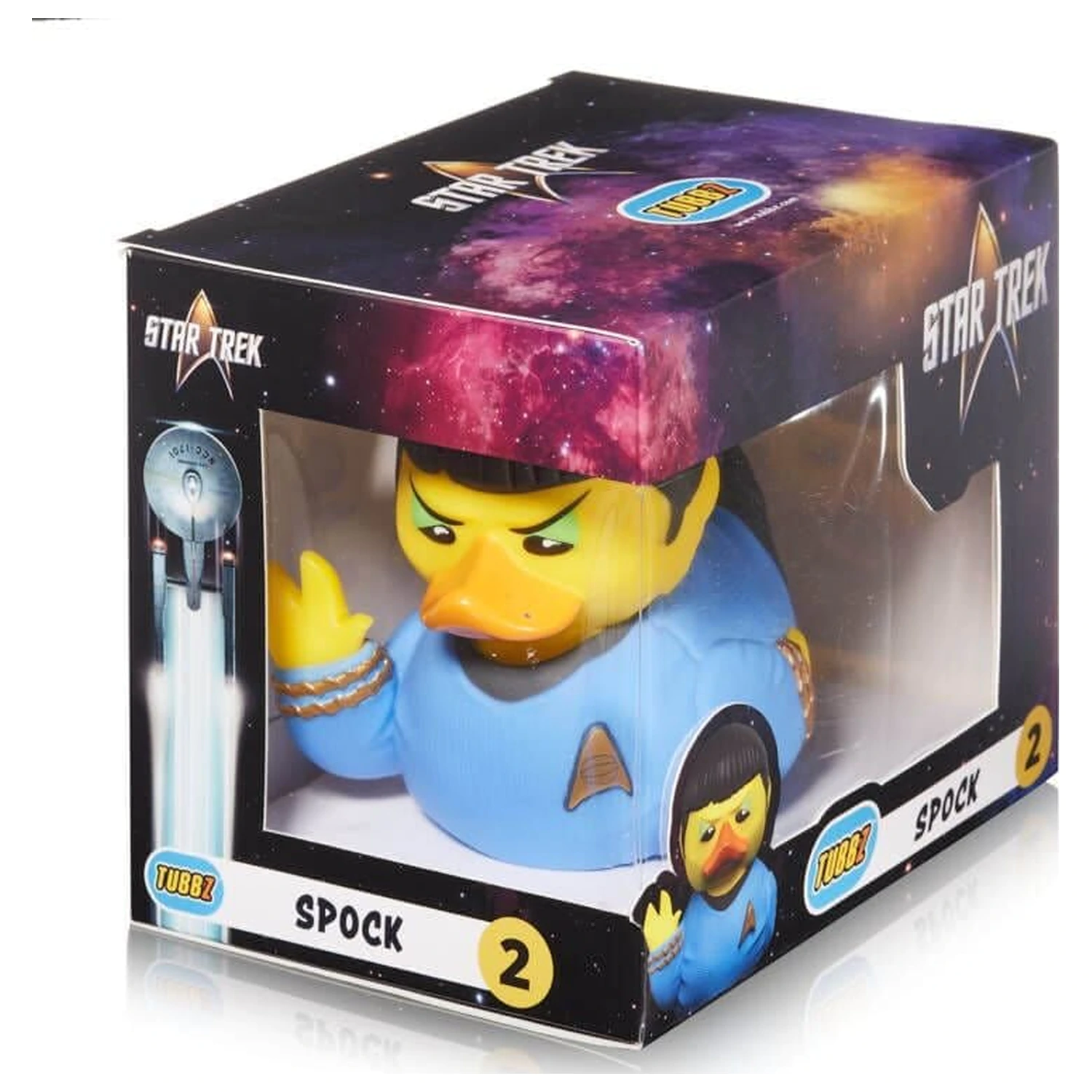 Star Trek Tubbz PVC Figur Spock Boxed Edition 10 cm Produktfoto