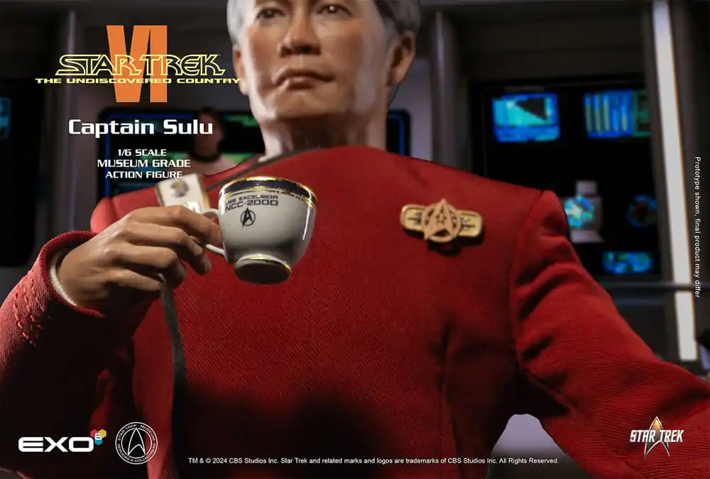 Star Trek VI: Das unentdeckte Land Actionfigur 1/6 Captain Hikaru Sulu 28 cm Produktfoto