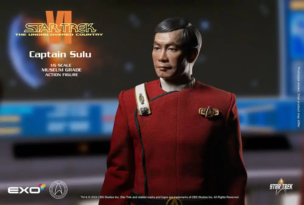 Star Trek VI: Das unentdeckte Land Actionfigur 1/6 Captain Hikaru Sulu 28 cm Produktfoto