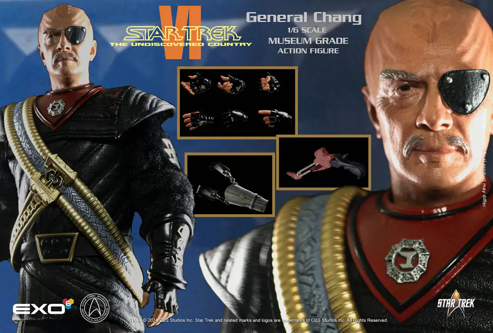 Star Trek VI: Das unentdeckte Land Actionfigur 1/6 General Chang 30 cm Produktfoto