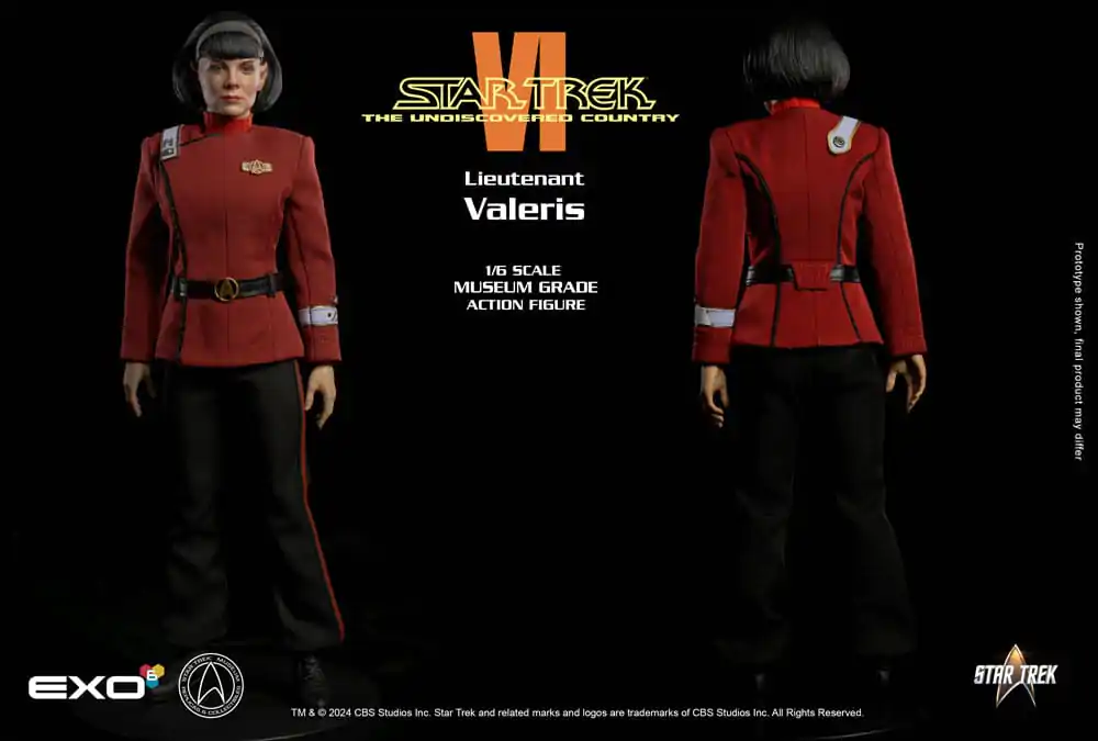 Star Trek VI: Das unentdeckte Land Actionfigur 1/6 Lieutenant Valeris 28 cm Produktfoto