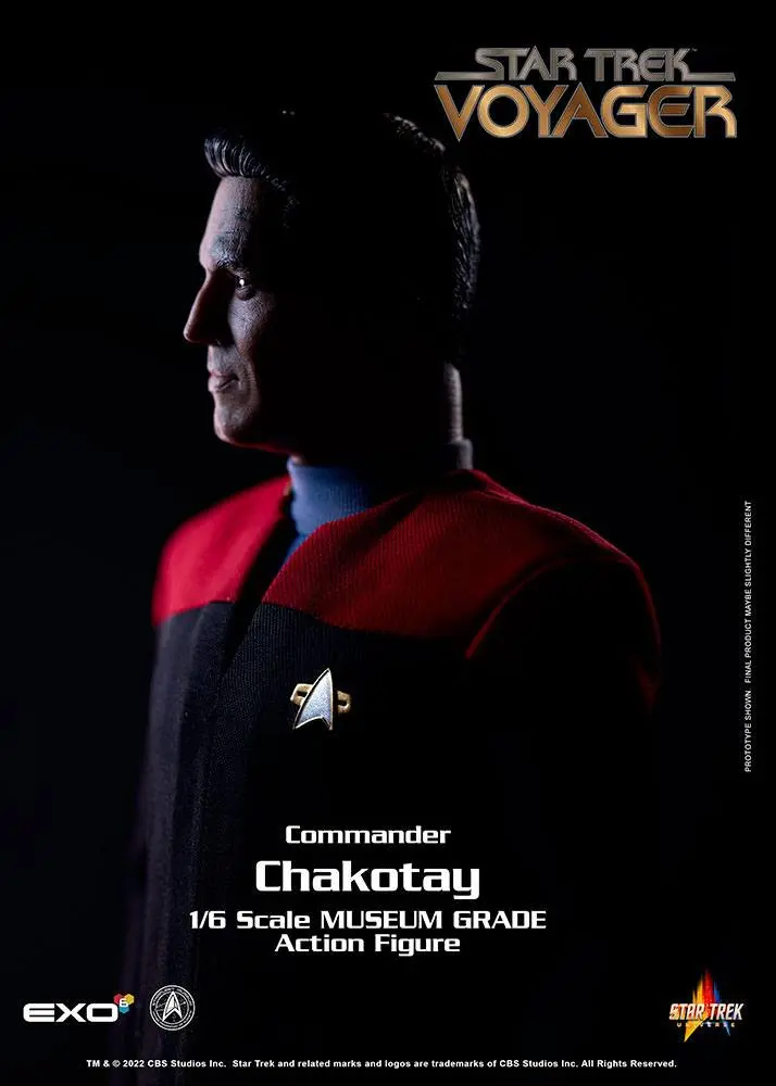 Star Trek: Voyager Actionfigur 1/6 Commander Chakotay 30 cm Produktfoto