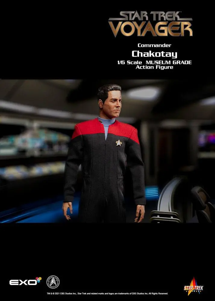 Star Trek: Voyager Actionfigur 1/6 Commander Chakotay 30 cm Produktfoto
