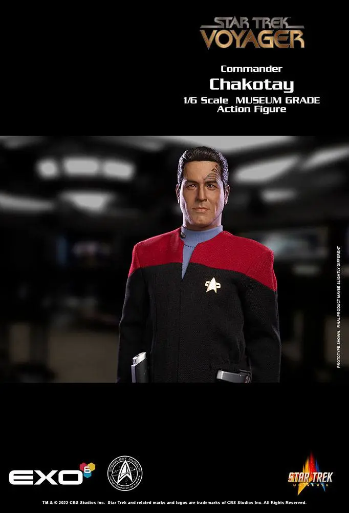 Star Trek: Voyager Actionfigur 1/6 Commander Chakotay 30 cm Produktfoto