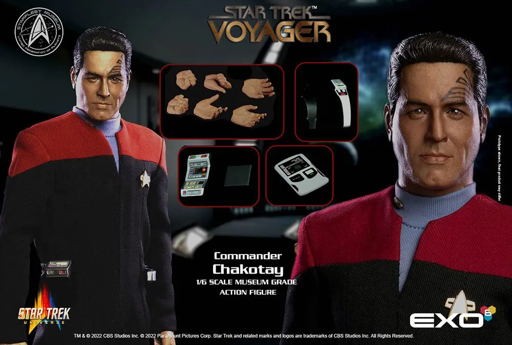 Star Trek: Voyager Actionfigur 1/6 Commander Chakotay 30 cm Produktfoto