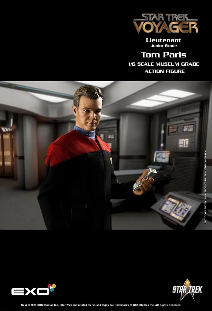 Star Trek: Voyager Action Figur 1/6 Lieutenant Junior Grade Tom Paris 30 cm Produktfoto