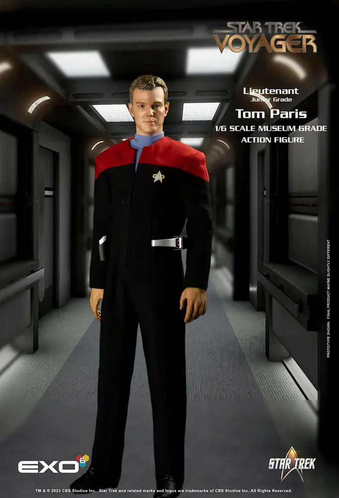 Star Trek: Voyager Action Figur 1/6 Lieutenant Junior Grade Tom Paris 30 cm Produktfoto