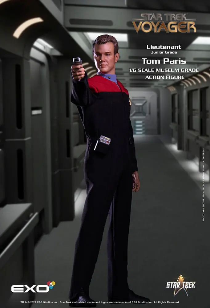 Star Trek: Voyager Action Figur 1/6 Lieutenant Junior Grade Tom Paris 30 cm Produktfoto