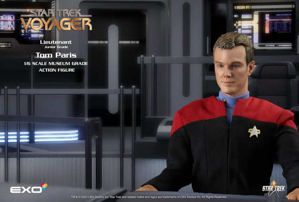 Star Trek: Voyager Action Figur 1/6 Lieutenant Junior Grade Tom Paris 30 cm Produktfoto