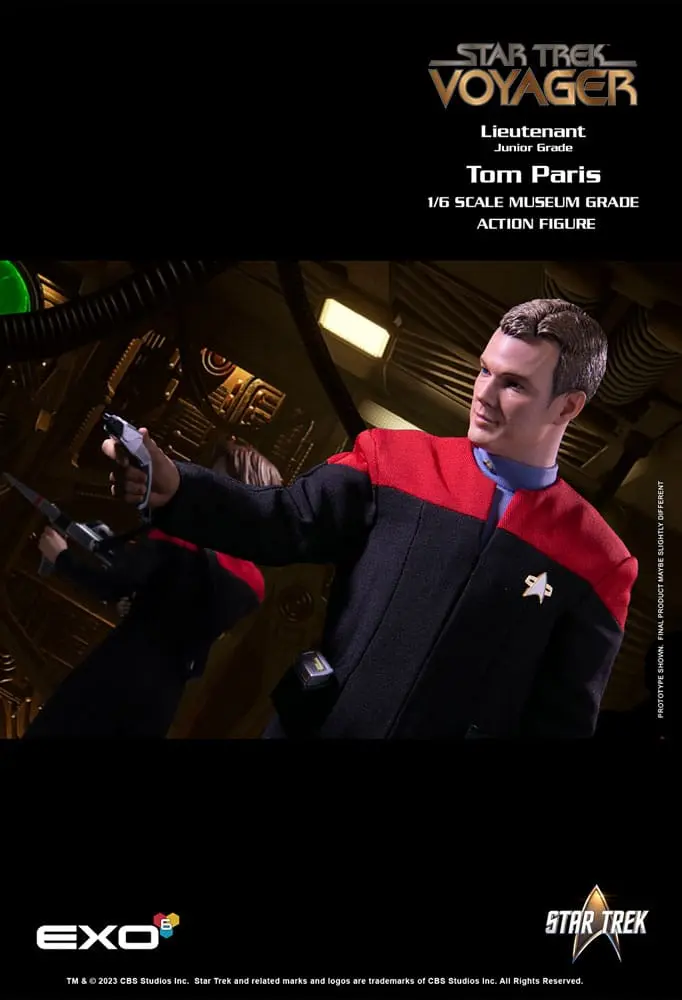 Star Trek: Voyager Action Figur 1/6 Lieutenant Junior Grade Tom Paris 30 cm Produktfoto