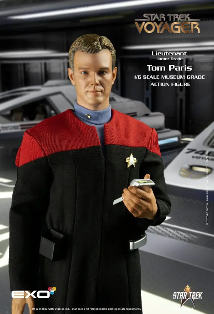 Star Trek: Voyager Action Figur 1/6 Lieutenant Junior Grade Tom Paris 30 cm Produktfoto