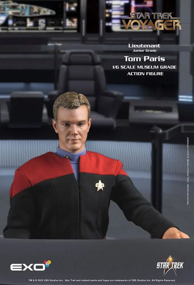 Star Trek: Voyager Action Figur 1/6 Lieutenant Junior Grade Tom Paris 30 cm Produktfoto