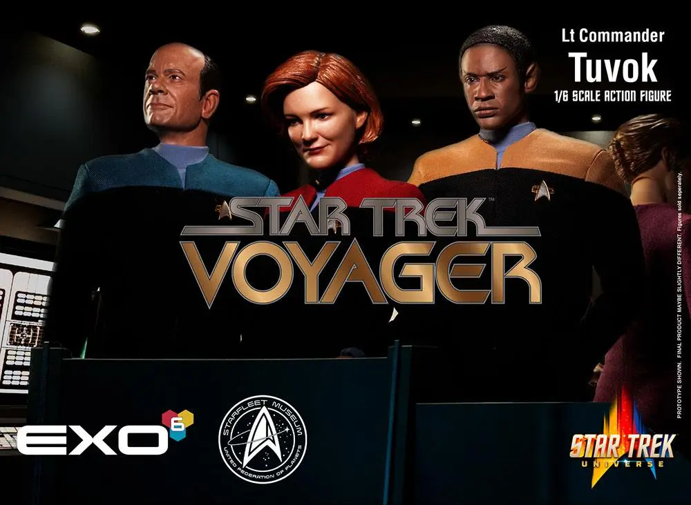 Star Trek: Voyager Actionfigur 1/6 Lt. Commander Tuvok 30 cm Produktfoto
