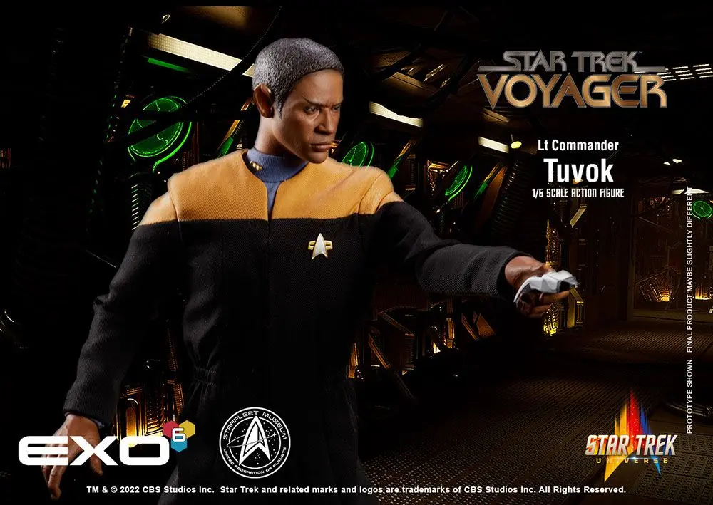 Star Trek: Voyager Actionfigur 1/6 Lt. Commander Tuvok 30 cm Produktfoto