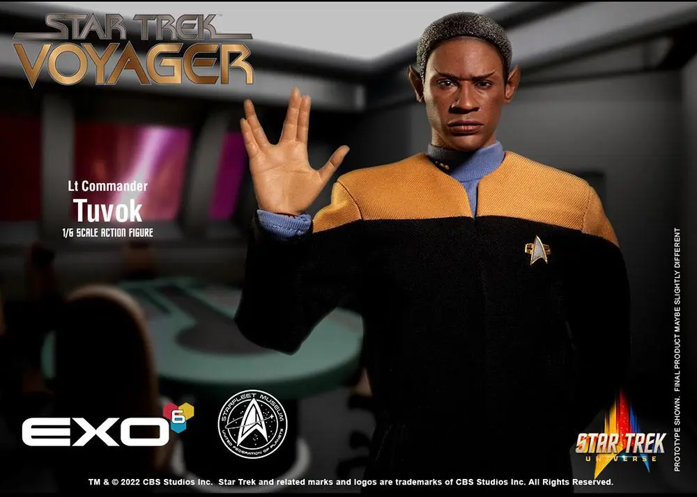 Star Trek: Voyager Actionfigur 1/6 Lt. Commander Tuvok 30 cm Produktfoto