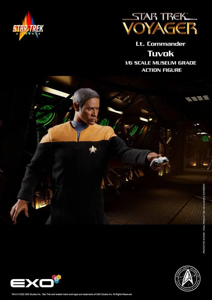 Star Trek: Voyager Actionfigur 1/6 Lt. Commander Tuvok 30 cm Produktfoto