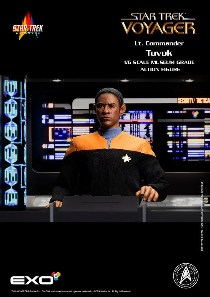 Star Trek: Voyager Actionfigur 1/6 Lt. Commander Tuvok 30 cm Produktfoto