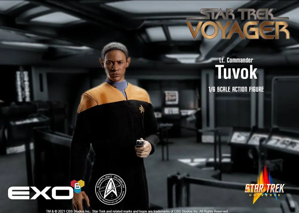 Star Trek: Voyager Actionfigur 1/6 Lt. Commander Tuvok 30 cm Produktfoto