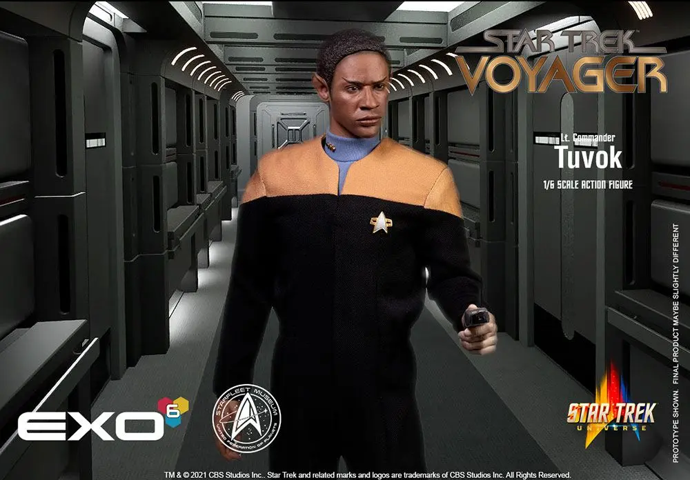 Star Trek: Voyager Actionfigur 1/6 Lt. Commander Tuvok 30 cm Produktfoto