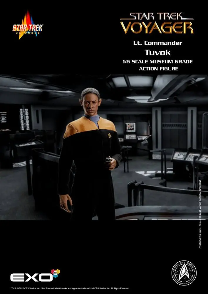 Star Trek: Voyager Actionfigur 1/6 Lt. Commander Tuvok 30 cm Produktfoto