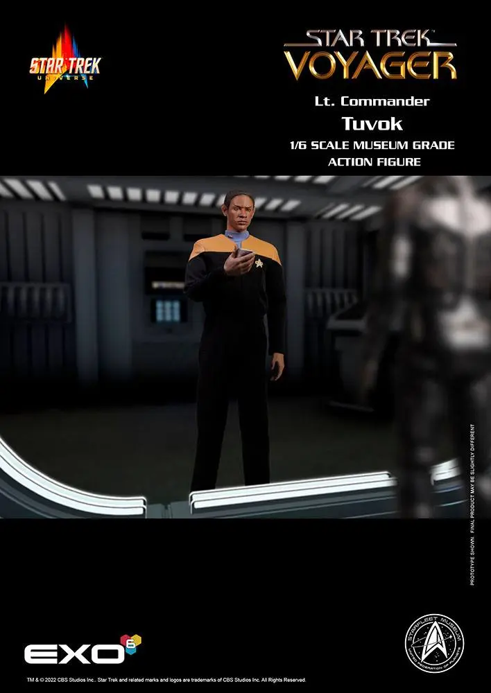 Star Trek: Voyager Actionfigur 1/6 Lt. Commander Tuvok 30 cm Produktfoto