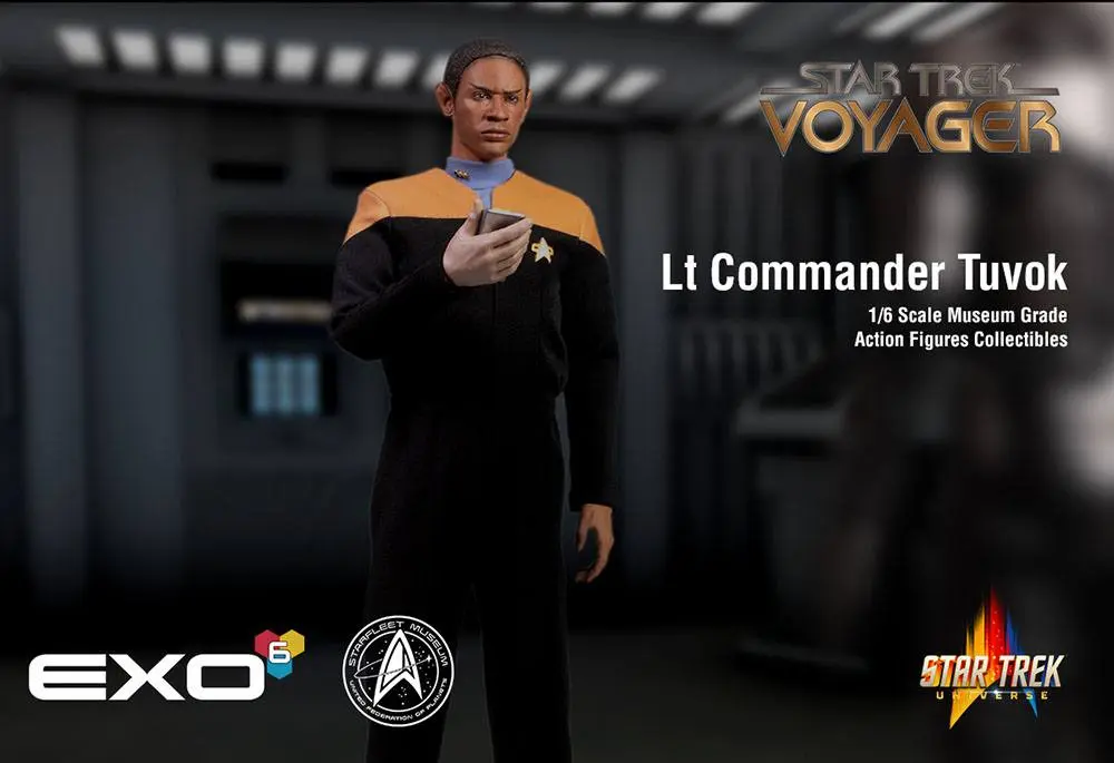Star Trek: Voyager Actionfigur 1/6 Lt. Commander Tuvok 30 cm Produktfoto