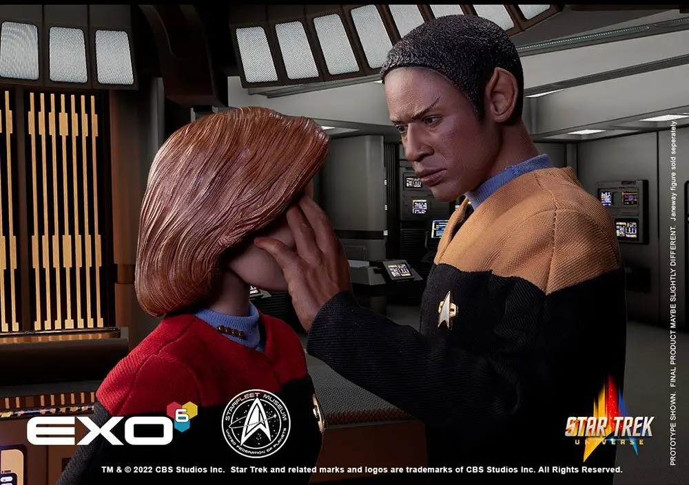 Star Trek: Voyager Actionfigur 1/6 Lt. Commander Tuvok 30 cm Produktfoto