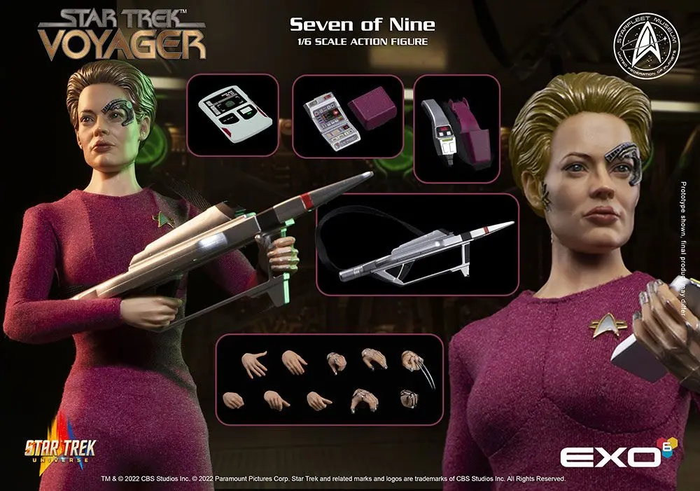 Star Trek: Voyager Action Figur 1/6 Seven of Nine 30 cm Produktfoto