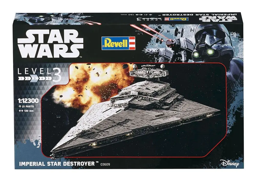 Star Wars Modellbausatz 1/12300 Imperial Star Destroyer 13 cm termékfotó