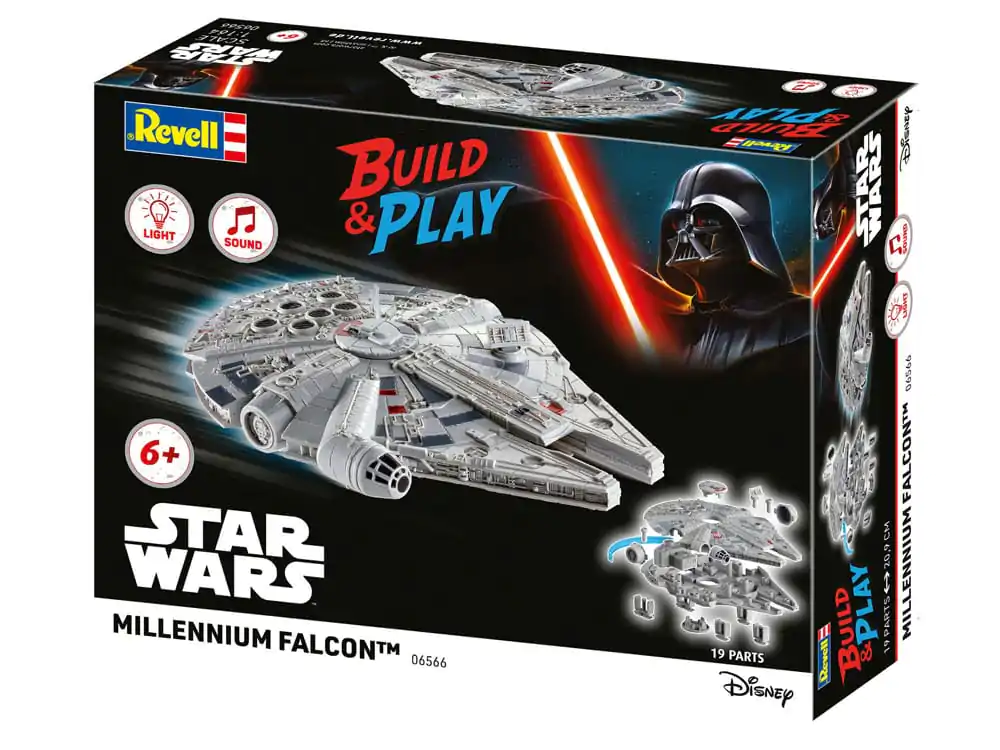 Star Wars Model Kit 1/164 Millennium Falcon 21 cm Produktfoto