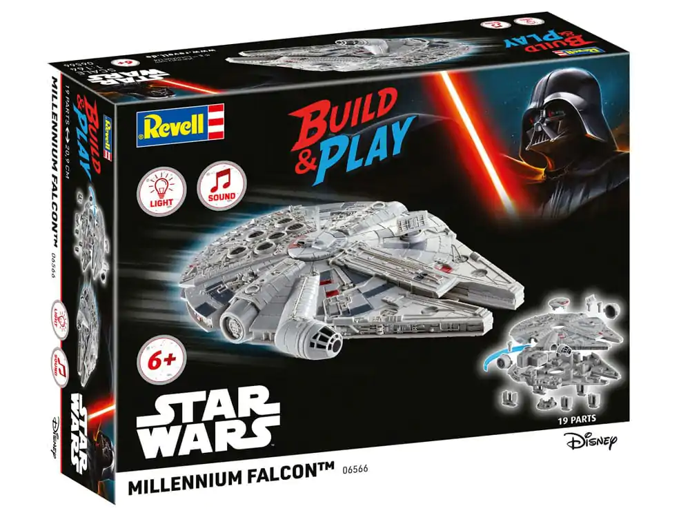 Star Wars Model Kit 1/164 Millennium Falcon 21 cm Produktfoto