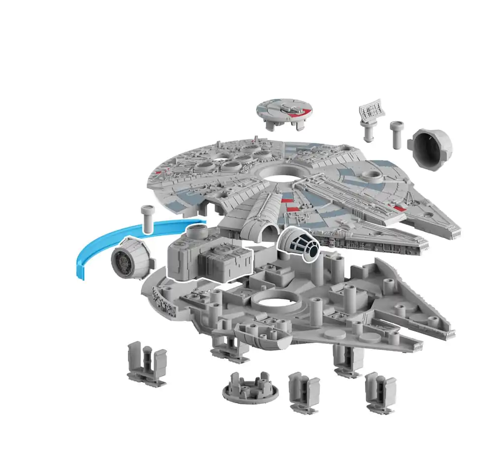 Star Wars Model Kit 1/164 Millennium Falcon 21 cm Produktfoto