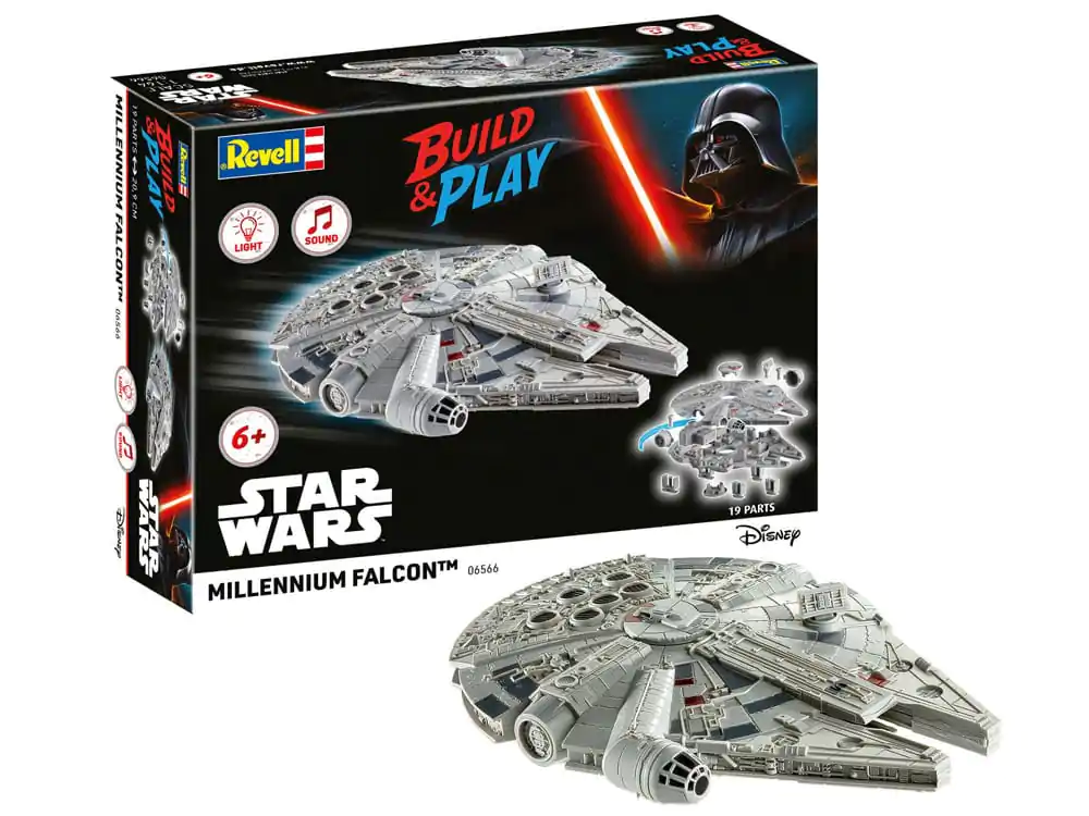 Star Wars Model Kit 1/164 Millennium Falcon 21 cm Produktfoto