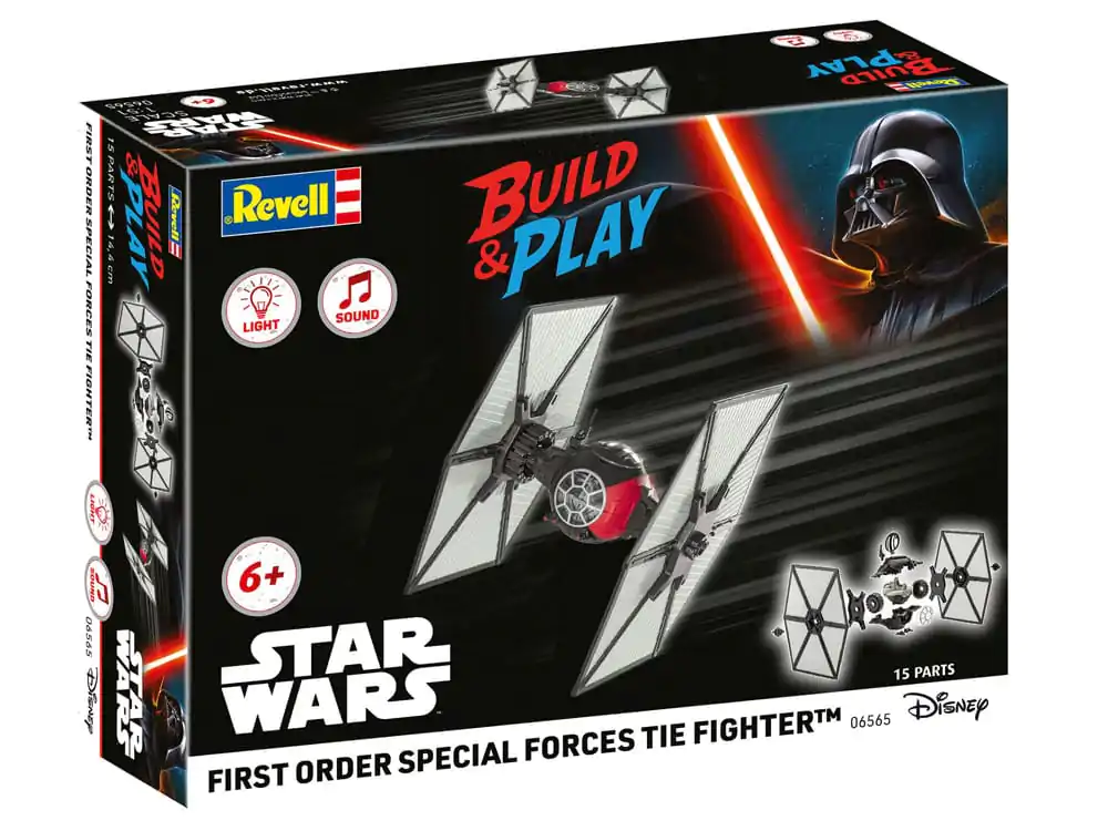 Star Wars Model Kit 1/51 First Order Special Forces TIE Fighter 14 cm Produktfoto