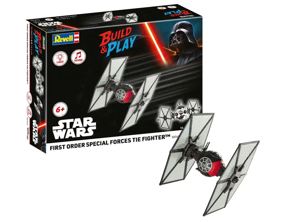 Star Wars Model Kit 1/51 First Order Special Forces TIE Fighter 14 cm Produktfoto