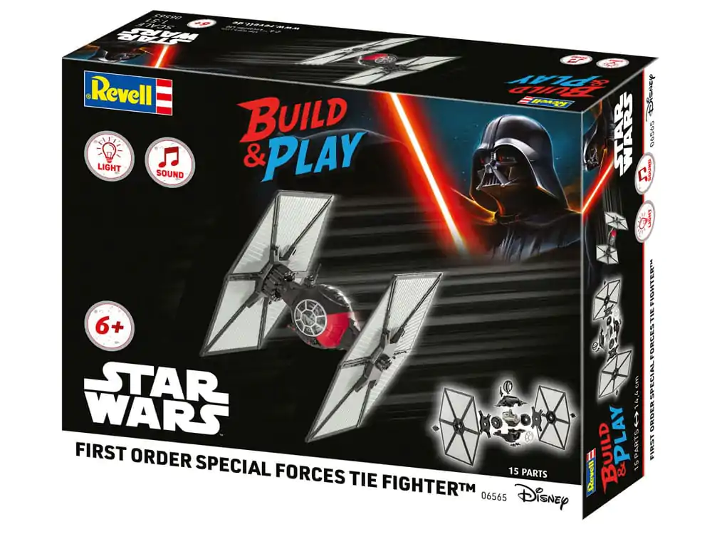 Star Wars Model Kit 1/51 First Order Special Forces TIE Fighter 14 cm Produktfoto