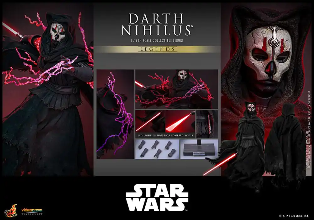 Star Wars Action Figur 1/6 Darth Nihilus 31 cm Produktfoto