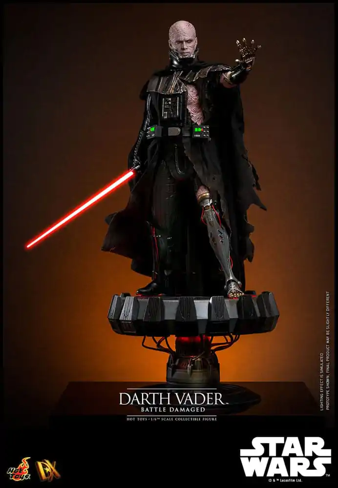 Star Wars Actionfigur 1/6 Darth Vader (Battle Damaged) 35 cm Produktfoto