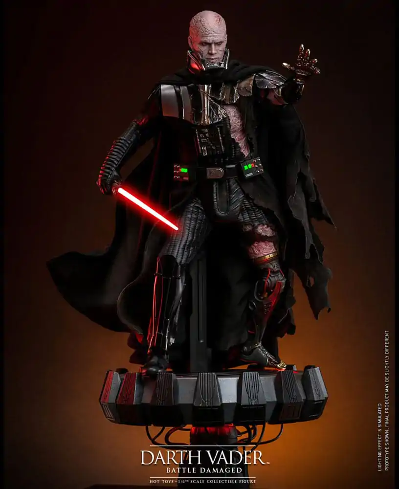 Star Wars Actionfigur 1/6 Darth Vader (Battle Damaged) 35 cm Produktfoto