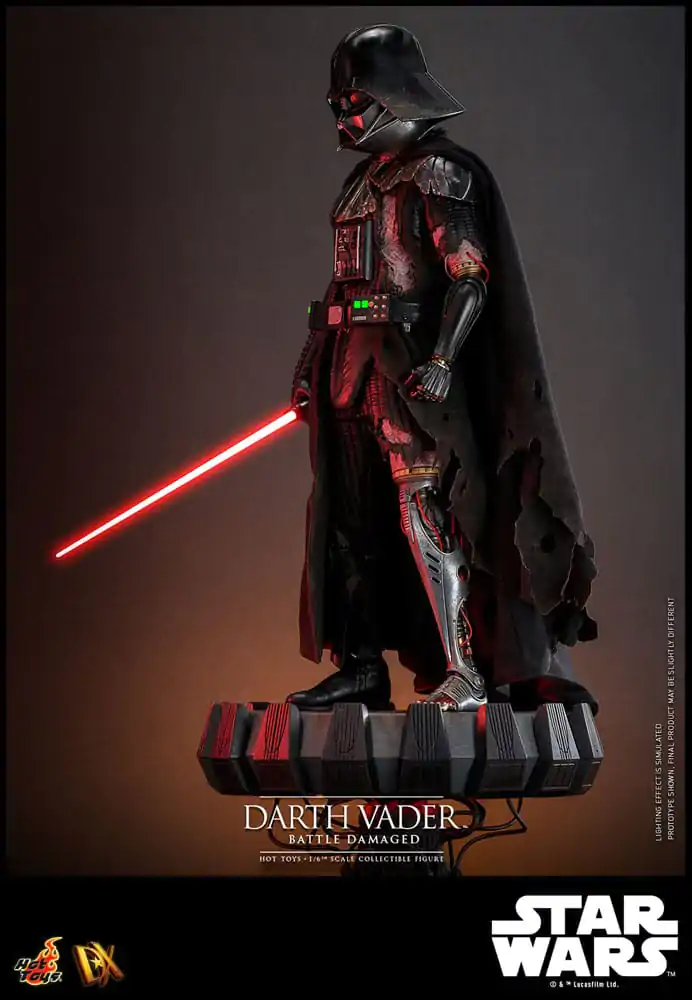 Star Wars Actionfigur 1/6 Darth Vader (Battle Damaged) 35 cm Produktfoto