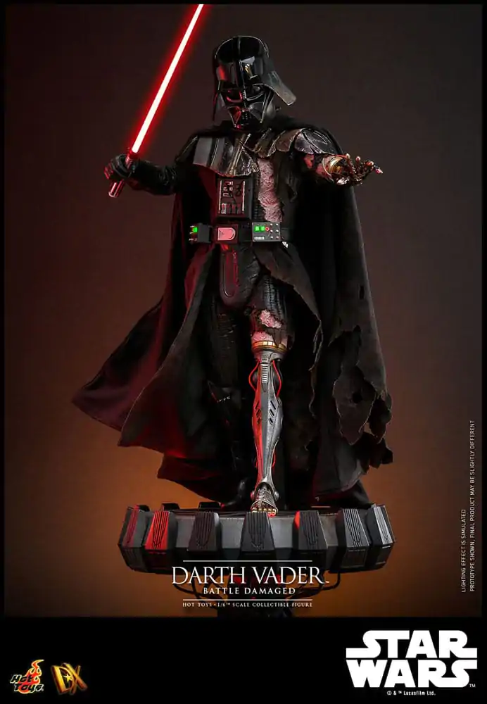 Star Wars Actionfigur 1/6 Darth Vader (Battle Damaged) 35 cm Produktfoto