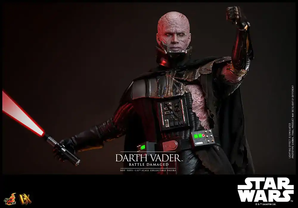 Star Wars Actionfigur 1/6 Darth Vader (Battle Damaged) 35 cm Produktfoto