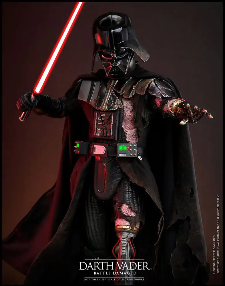 Star Wars Actionfigur 1/6 Darth Vader (Battle Damaged) 35 cm Produktfoto