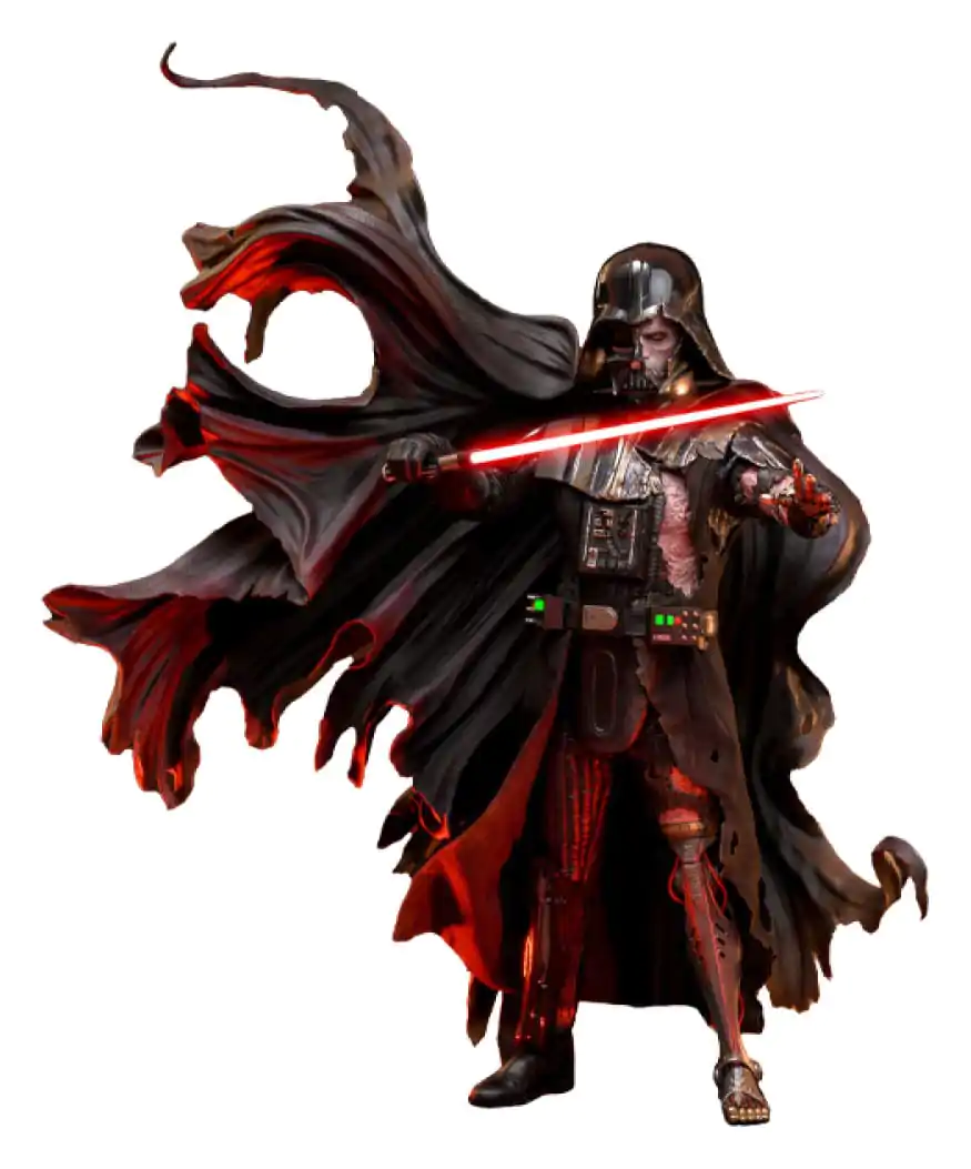 Star Wars Actionfigur 1/6 Darth Vader (Battle Damaged) Deluxe Version 35 cm Produktfoto