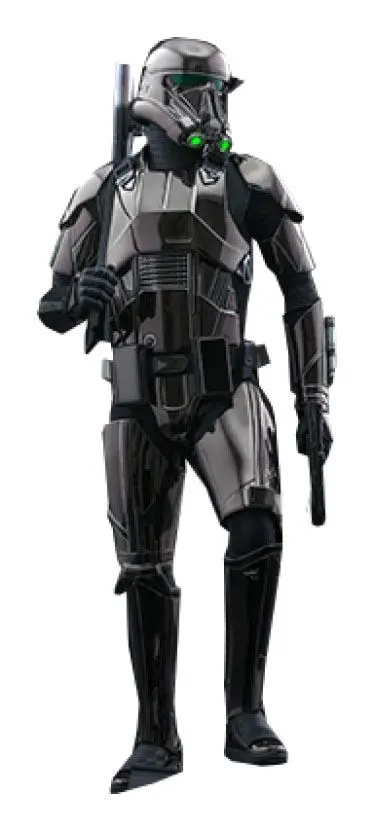 Star Wars Actionfigur 1/6 Death Trooper (Black Chrome) 32 cm Produktfoto
