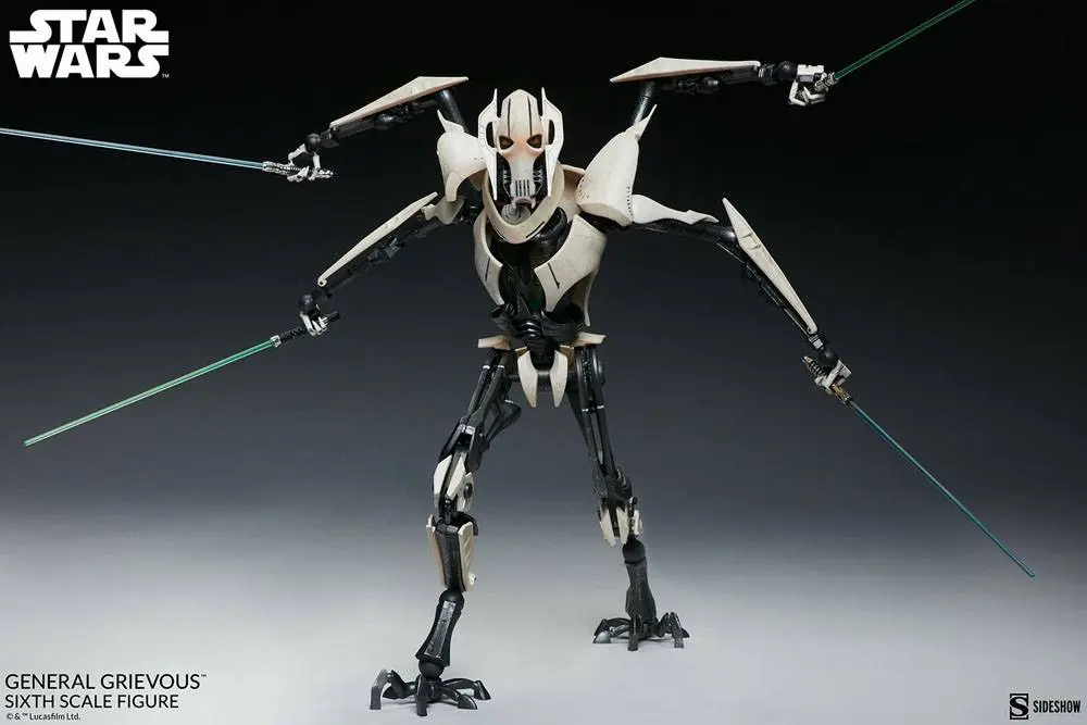 Star Wars Actionfigur 1/6 General Grievous 41 cm Produktfoto