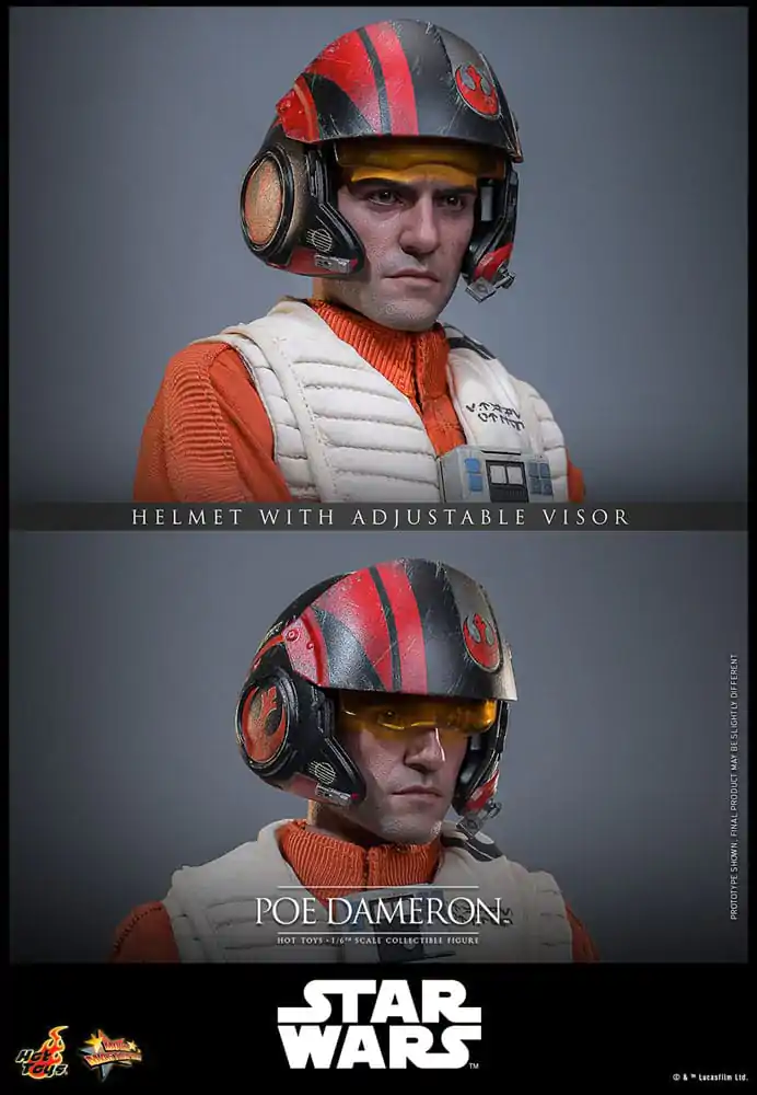 Star Wars Actionfigur 1/6 Poe Dameron 30 cm Produktfoto